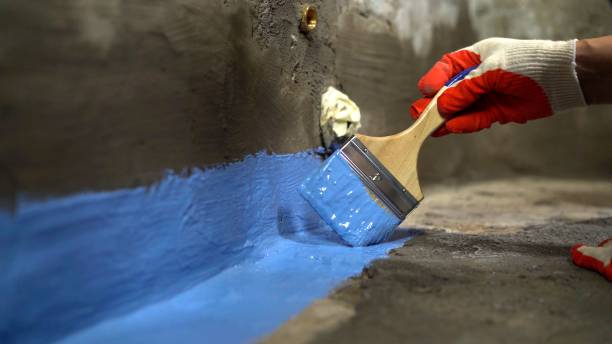Commercial Emergency Waterproofing project at a Geneva, IL business property by SJ Waterproofing Pros